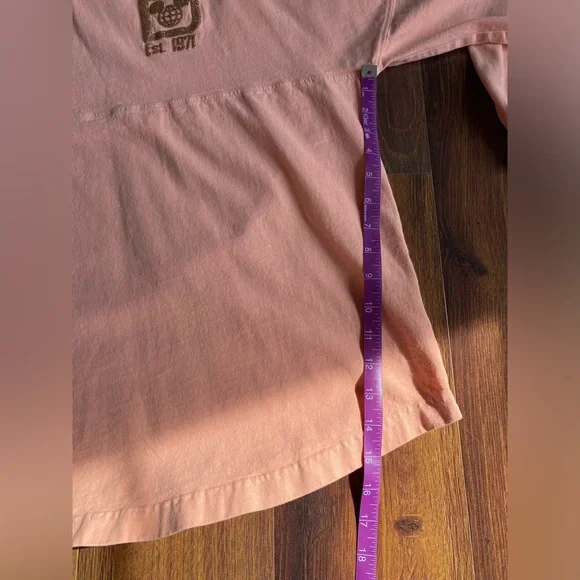 Disney Parks Walt Disney World Spirit Jersey Rose Gold with Gold Glitter - Picture 9 of 11